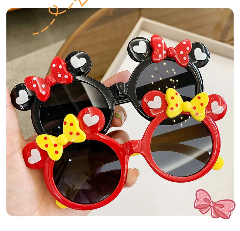 New Children Cute Cartoon UV400 Sunglasses Boys Girls Colors Outdoor Kids Sun Protection Sunglasses Baby Sport Shades Glasses