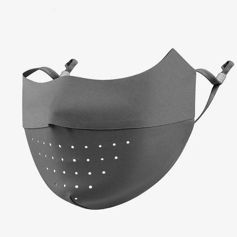 Ice Silk Face Mask Uv Sun Protection Summer Adjustable Breathable Men Women Outdoor Running Cycling Sports Mask