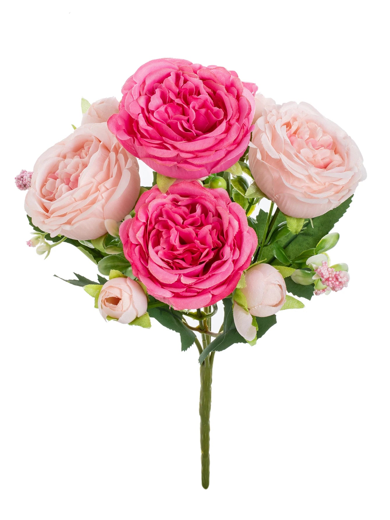 1Bundle 5 Flower Persian Peony Wedding Bouquet Artificial Flower Peony Valentine Decoration Diy Vase Home Living Room Decoration