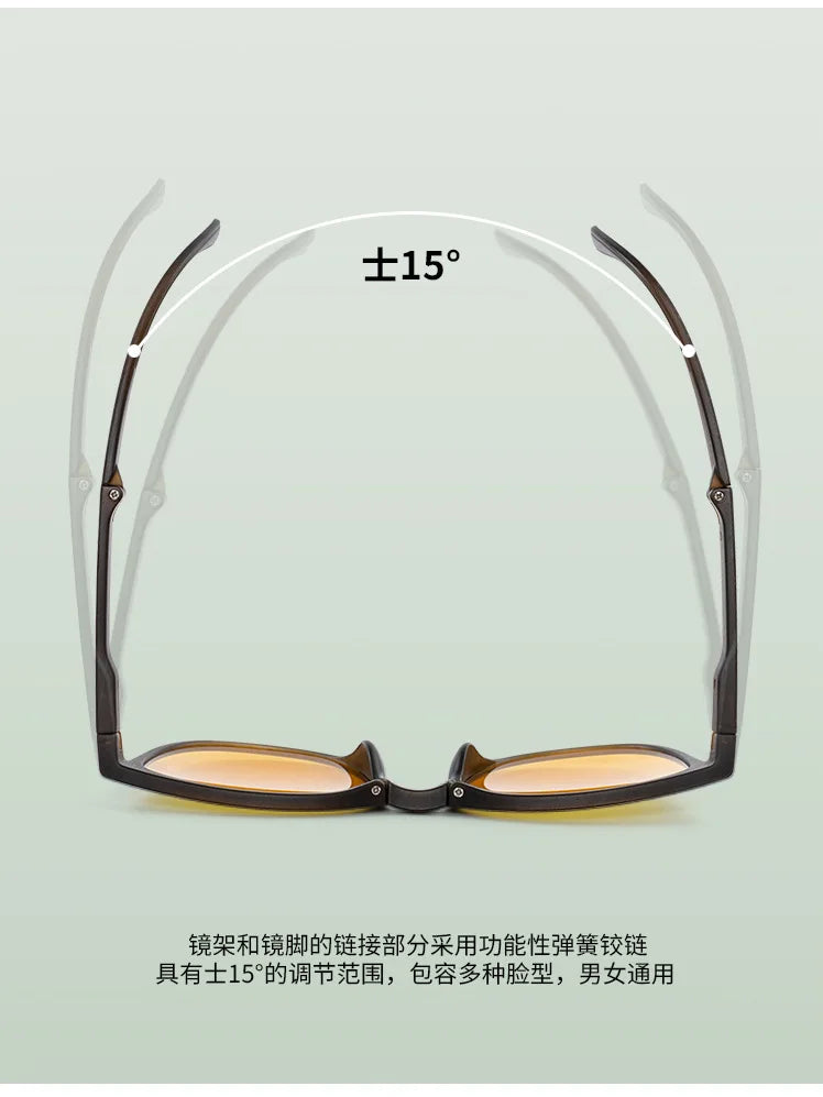 New Folding Sunglasses Fashion Sun Protection Folding Sunglasses Women Advanced Sense ins